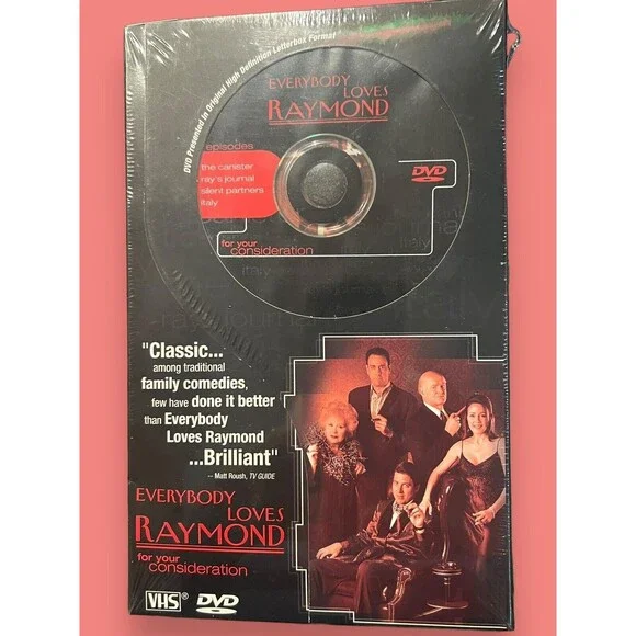 Everybody Loves Raymond For Your Consideration DVD and VHS Emmy Award Promo New - Picture 3 of 6